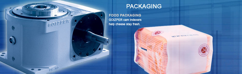 Packaging - Food Packaging - Goizper cam indexers help cheese stay fresh
